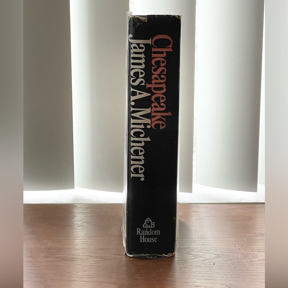 James A. Michener “Chesapeake” First Edition hardcover book - Picture 5 of 16